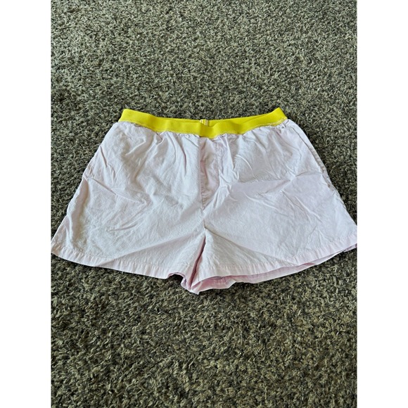 Anthropologie Pants - By Anthropologie Colourblock Cotton Boxer Shorts Pink Women's size M